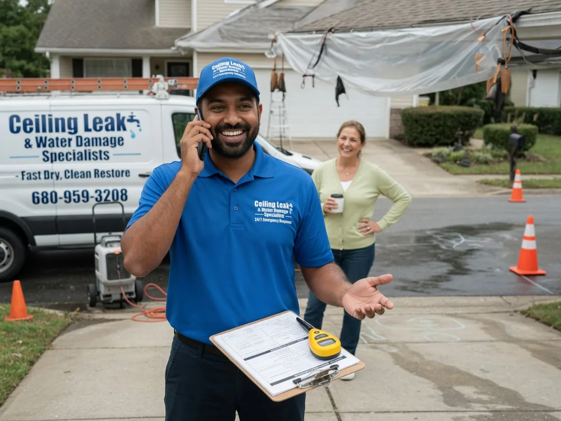 Ceiling Leak Cleanup Miamisburg, OH FAQs